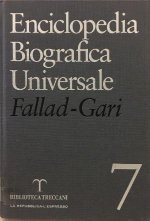 ENCICLOPEDIA BIOGRAFICA UNIVERSALE VOLUME 7
